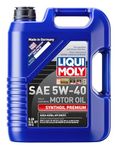 Liqui Moly 2041 Premium 5W-40 Synthetic Motor Oil - 5 Liter Jug