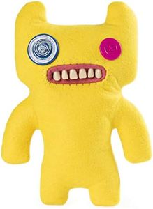 Spin Master Fuggler Funny Ugly Monster Deluxe Stuffed Animal Medium 9" Plush (Indecisive Monster, Yellow)