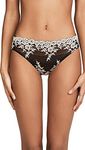 Wacoal Women's Embrace Lace Bikini Panty - black - Large