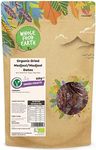 Wholefood Earth Organic Dried Medjoul/Medjool Dates – 250g | Raw | GMO Free | Vegan | High Fibre | Certified Organic