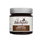 Joe & Seph's Chocolate Caramel Dessert Sauce Spread Handmade in the UK Gluten Free Suitable for Vegetarians Home Baking Ice-cream Toppings Cakes Dipping 230g