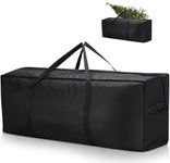 Kingling Garden Cushion Storage Bag, Waterproof Outdoor Cushion Storage Bags for Garden Furniture Cushion Storage Bag Christmas Tree Storage Bag 173x76x51cm