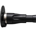 Shower Curtain Rod With Holders, 42 to 100 inch Tension Shower Curtain Rod No Drilling Adjustable Black Shower Rods