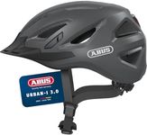 ABUS Urban-I 3.0 City Helmet - Modern Bicycle Helmet with Tail Light for City Traffic - for Women and Men