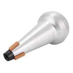 Drfeify Tenor Trombone Mute, Aluminium Alloy Trombone Mute Trombone Practice Silencer Accessory Parts