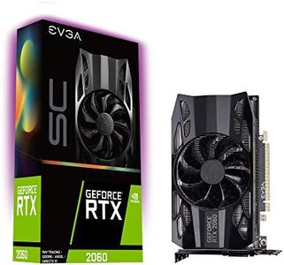 EVGA GeForce RTX 2060 SC GAMING, 6GB GDDR6, HDB Fan Graphics Card 06G-P4-2062-KR