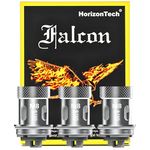 HorizonTech Falcon Coils [M8, 0.15ohm | 65-70W] - 3 Pack - for HorizonTech Falcon Tank, Sun Ohm Vaping, TPD Compliant Ecig, 2ml No Nicotine