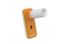 MIR Spirobank (OXI) Portable Digital Spirometer with Oximeter| Incentive Spirometry Test Device Tracks PEF, FVC, FEV6 & More | Free Smartphone App & Reusable Mouthpiece | Respirometer for Home Lung Test & other Respiratory Conditions (B-Arm)