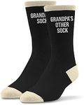 Socktastic Men's Funny, Funny Grandpa, Large