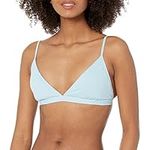 Roxy Women's Standard Solid Beach Classics Fixed Tri Top, Cool Blue, Medium