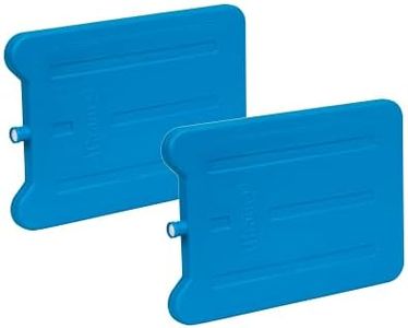 BranQ Home essential 5901098050005 Lot de 2 tapis de refroidissement 185 ml pour réfrigérateur touristique pour déjeuner, sac isotherme et glacière, récipient à gâteau, en plastique de qualité