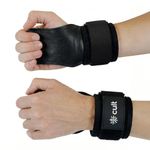 CULT Folding Open Gym Training Gloves & Hand Grips for Men & Women | Lightweight Half Finger Exercise Gloves for Home Workout, Calisthenics & Fitness Gym – Free Size