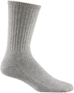 Wigwam S1077 Women's Super 60 Crew 3 Pack Socks, Grey - MD