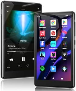 RUIZU 163GB MP3 Player with Bluetooth and WiFi, 4.5" IPS Touchscreen, Parental Control Music Player with Spotify, Speaker, Apple Amazon Music, YouTube, Android 13 MP4 Player for Kids, 1TB MicroSD Card