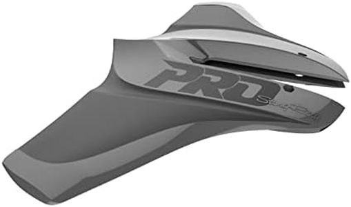 STINGRAY HYDROFOILS - Classic PRO Hydrofoils for 40-300 hp Boats (Grey) - Engine Stabilizer Fins for Outboard/Outdrive Motors - Made in The USA