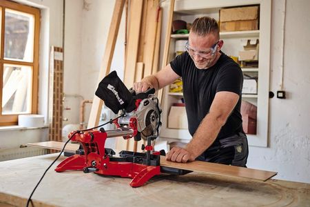 Einhell 210mm Mitre Saw – TC-SM 2131/2 Sliding Compound