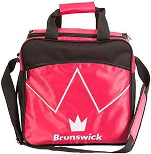 Brunswick Blitz Single Tote Bowling Bag, Hot Pink