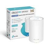 TP-Link AX3000 4G+ Wi-Fi 6 Router, 4G+ LTE CAT6 Coverage, Sim Card Slot, Upto 1500Mbps, add on for all Wi-Fi 7/6/5 Deco Mesh Wi-Fi, Ideal for Gaming & 4K,works with Amazon Alexa & Google (Deco X50-4G)