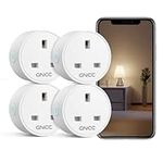 Smart Plug Mini GNCC WiFi Plugs Works with Alexa, Google Home, Smart Socket Wireless Remote Control Timer Plug, Smart WiFi Outlet with Device Sharing, Only 2.4Ghz WiFi, 13A 3120W, 4 Pack