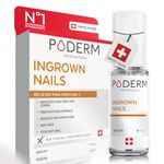 Poderm Emollient for Ingrown Toenail Treatment | Swiss-Made Nail Softener for Thick, Curved Nails | Relieves Pain, Prevents Infection - Lubricates the Nail & Softens Calluses | Created by a Podiatrist