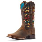 ARIAT Women's Laney Venttek 360° Western Boot, Desert Pearl, 8