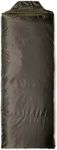 Snugpak Jungle Bag WGTE - Sleeping Bag with Built-in Mosquito Net - Lightweight, Sanitary Sleep Bag & Versatile Quilt - Cosy Sleeping Bag for Tropical Condition Camping & Exploration - Olive (LZ)