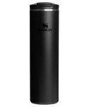 Stanley AeroLight Transit Bottle 20 oz | Locking Drink Through Lid | Leak Resistant Water Bottle or Coffee Travel Mug | Lightweight Insulated Stainless Steel | BPA-Free | Black 2.0