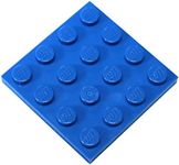 LEGO Parts and Pieces: Blue (Bright Blue) 4x4 Plate x50