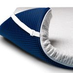 ViscoSoft 3 Inch Memory Foam Mattress Topper Queen Short | Select High Density Ventilated RV Mattress Pad