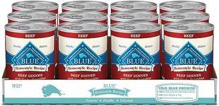 Blue Homestyle Recipe Natural Wet Dog Food, Beef 12.5oz (Pack of 12)