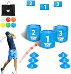 TOY Life Golf Bucket Game Golf Prac