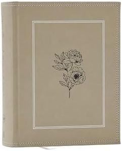 NKJV, Journal the Word Bible, Large Print: Reflect, Journal or Create Art Next to Your Favorite Verses (Stone Leathersoft over board, Red Letter)