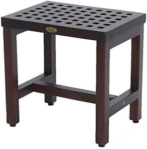 DecoTeak Espalier 18" Lattice Teak Shower Bench