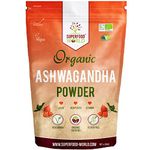 Organic Ashwagandha Root Powder 250g | All Natural Stress Support and Sleep Aid | Fatigue, Adrenal & Immune Support | Herbal Ashwagandha Powder to Help Balance Energy Levels