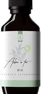 50ml Huile Essentielle Tea Tree BIO (Arbre à thé/Melaleuca alternifolia) - 100% Pure, Naturelle et Biologique - Embouteillée en France