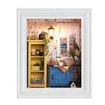 Yosooo DIY Dollhouse Photo Frame Design Warm House Kit with Furniture Birthday Gifts Home Decoration Gift Choice