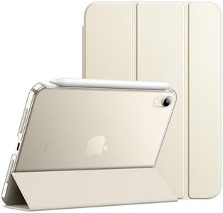 JETech Case for iPad Mini 6 (8.3-Inch, 2021 Model, 6th Generation), Slim Stand Hard Back Shell Cover with Auto Wake/Sleep (Starlight)