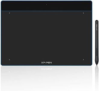 XP-PEN Deco Fun L - Tableta gráfica de Dibujo Digital 10 x 6 Pulgadas, con lápiz 8192 Niveles e inclinacion de 60°, Tableta para Dibujar Compatible con Mac Windows Chrome OS y Android