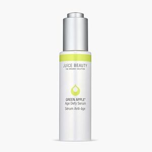 Juice Beauty Green Apple Age Defy Face Serum – Antioxidant-Rich Facial Serums for Aging Skin with CoQ10, Alpha Lipoic Acid & Vitamins to Soften Dark Spots & Discoloration – Vegan, Cruelty-Free, 30 mL