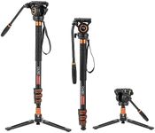 Cayer FP34 Monopod with Feet, 71 in