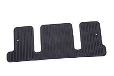 General Motors GM Accessories 22896333 Third Row 1-Piece All-Weather Floor Mat in Ebony with Deep Rib