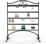 Mango Steam Trellis Jewelry Organizer for Hanging Earrings, Black