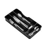 Robert Welch Malvern Bright, 16 Piece Cutlery Set for 4 People, with Tray. Made from Stainless Steel. Dishwasher Safe.