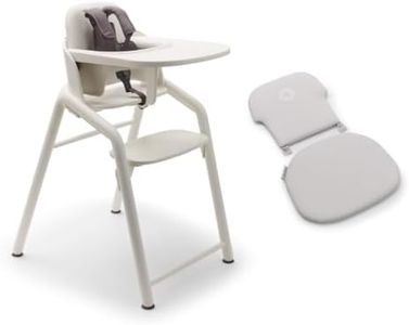Bugaboo Giraffe High Chair White with Baby Pillow Set Arctic White