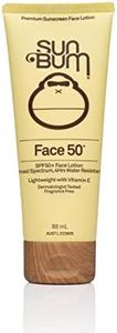 Sun Bum Original SPF 50 Sunscreen Face Lotion | Vegan and Reef Friendly (Octinoxate & Oxybenzone Free) Broad Spectrum Fragrance-Free Moisturizing UVA/UVB Sunscreen with Vitamin E | 3 oz, 88 ml