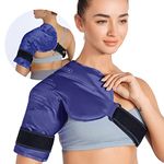 REVIX Shoulder Ice Pack Rotator Cuff Cold Therapy, Ice Packs for Injuries Reusable Gel for Shoulders Pain Relief, Bursitis and Swelling, Cold Compress Shoulder Ice Wrap