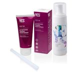 YES VM Organic Vaginal Moisturising Gel 100ml + CLEANSE intimate wash - Unfragranced 150ml + Applicator [Bundle with Vaginal Cream/Gel Applicator 5ml] (1 PACK-1 OF EACH)