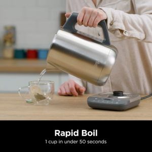 Ninja 1.7L Temperature Control Kettle – Rapid Boil, LED Display, Stainless Steel
