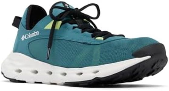 Columbia Men's Drainmaker XTR Water Shoe, Cloudburst/Napa Green, 7