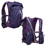 Nathan TrailMix Women's Running Vest/Hydration Pack. 12L (12 Liters) | 2L Bladder Included (2 liters). Zipper, Pocket (Astral Aura/Majesty/Blue Radiance, One Size Fits Most)